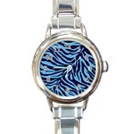 Zebra 3 Round Italian Charm Watch