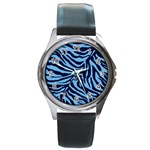 Zebra 3 Round Metal Watch