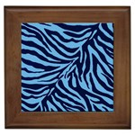 Zebra 3 Framed Tile