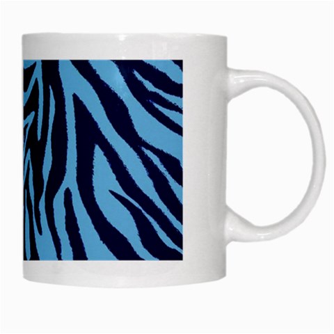 Zebra 3 White Mugs from ArtsNow.com Right