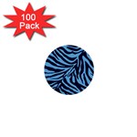 Zebra 3 1  Mini Buttons (100 pack) 