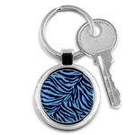 Zebra 3 Key Chain (Round)