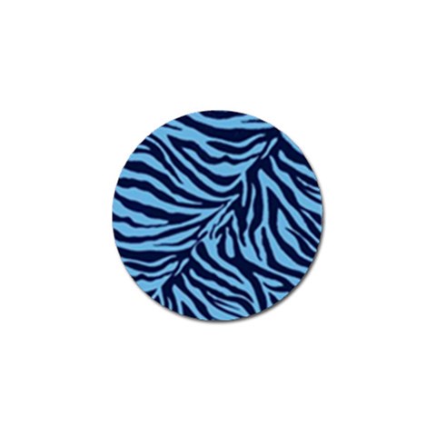 Zebra 3 Golf Ball Marker (4 pack) from ArtsNow.com Front