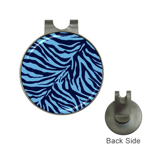 Zebra 3 Hat Clips with Golf Markers from ArtsNow.com Front