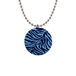 Zebra 3 1  Button Necklace