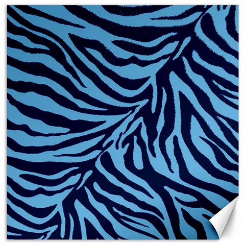 Zebra 3 Canvas 12  x 12  from ArtsNow.com 11.4 x11.56  Canvas - 1