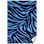 Zebra 3 Canvas 12  x 18 