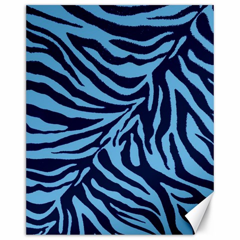 Zebra 3 Canvas 16  x 20  from ArtsNow.com 15.75 x19.29  Canvas - 1