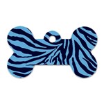 Zebra 3 Dog Tag Bone (Two Sides)