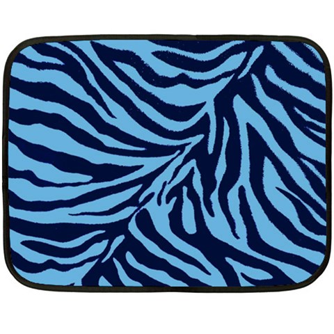 Zebra 3 Fleece Blanket (Mini) from ArtsNow.com 35 x27  Blanket