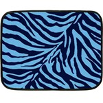 Zebra 3 Fleece Blanket (Mini)