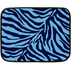 Zebra 3 Double Sided Fleece Blanket (Mini)  from ArtsNow.com 35 x27  Blanket Back