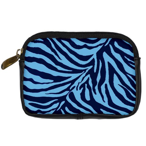 Zebra 3 Digital Camera Leather Case from ArtsNow.com Front