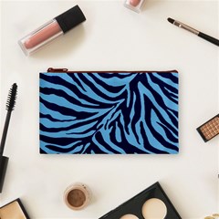 Zebra 3 Cosmetic Bag (Small) from ArtsNow.com Front