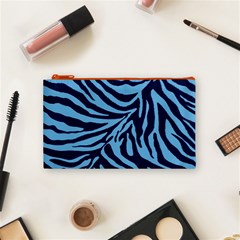 Zebra 3 Cosmetic Bag (Small) from ArtsNow.com Front