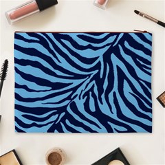 Zebra 3 Cosmetic Bag (XL) from ArtsNow.com Back