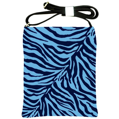 Zebra 3 Shoulder Sling Bag from ArtsNow.com Front