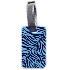 Zebra 3 Luggage Tag (two sides) from ArtsNow.com Front