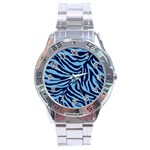 Zebra 3 Stainless Steel Analogue Watch