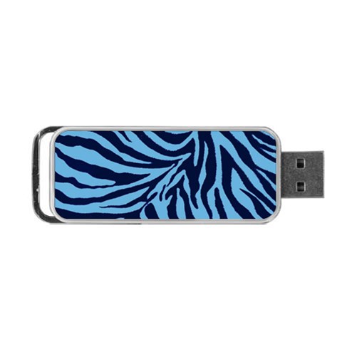 Zebra 3 Portable USB Flash (One Side) from ArtsNow.com Front