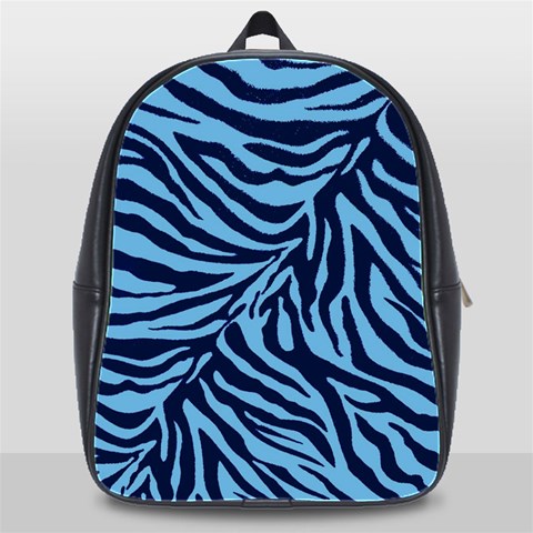 Zebra 3 School Bag (XL) from ArtsNow.com Front