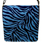 Zebra 3 Flap Closure Messenger Bag (S)