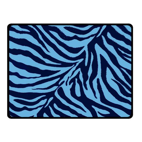 Zebra 3 Double Sided Fleece Blanket (Small)  from ArtsNow.com 45 x34  Blanket Front