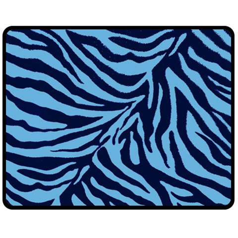 Zebra 3 Double Sided Fleece Blanket (Medium)  from ArtsNow.com 58.8 x47.4  Blanket Front