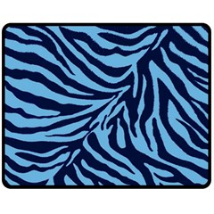 Zebra 3 Double Sided Fleece Blanket (Medium)  from ArtsNow.com 58.8 x47.4  Blanket Front