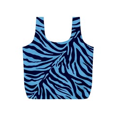 Zebra 3 Full Print Recycle Bag (S) from ArtsNow.com Front