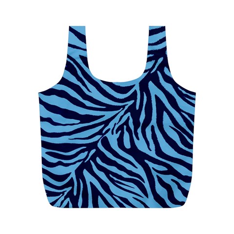 Zebra 3 Full Print Recycle Bag (M) from ArtsNow.com Front