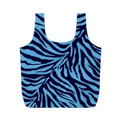 Zebra 3 Full Print Recycle Bag (M) from ArtsNow.com Front