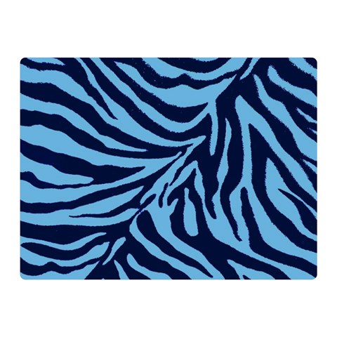 Zebra 3 Double Sided Flano Blanket (Mini)  from ArtsNow.com 35 x27  Blanket Back