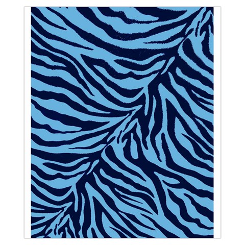 Zebra 3 Drawstring Pouch (XS) from ArtsNow.com Front