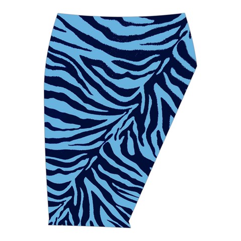 Zebra 3 Midi Wrap Pencil Skirt from ArtsNow.com  Front Right 