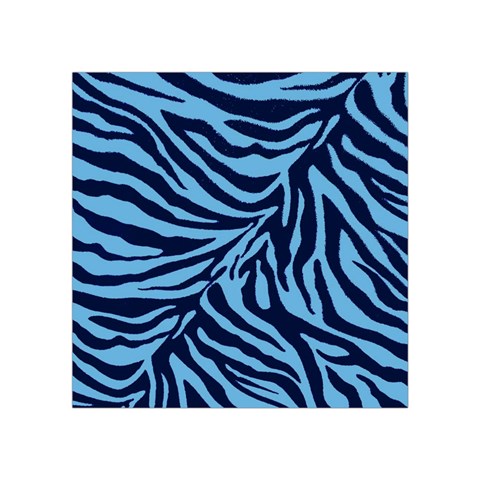 Zebra 3 Square Tapestry (Small) from ArtsNow.com Front