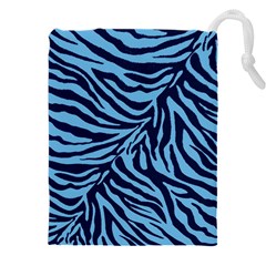 Zebra 3 Drawstring Pouch (5XL) from ArtsNow.com Front