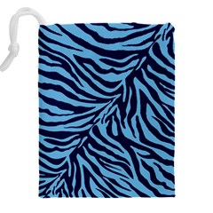 Zebra 3 Drawstring Pouch (5XL) from ArtsNow.com Back