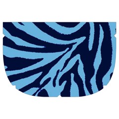 Zebra 3 Makeup Case (Large) from ArtsNow.com Side Right