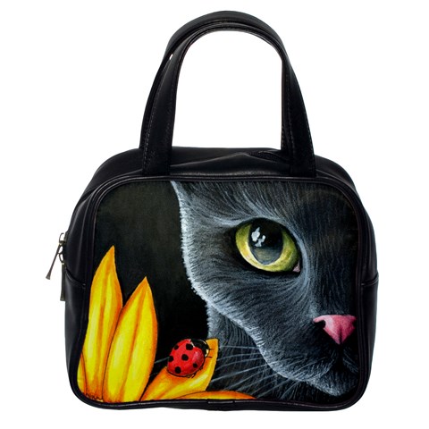 Cat 510 Classic Handbag (One Side) from ArtsNow.com Front