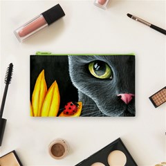 Cat 510 Cosmetic Bag (Small) from ArtsNow.com Front