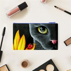 Cat 510 Cosmetic Bag (Small) from ArtsNow.com Back