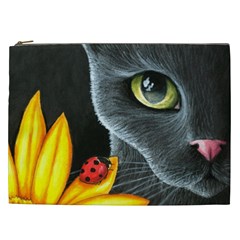 Cat 510 Cosmetic Bag (XXL) from ArtsNow.com Front