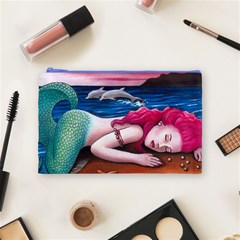 Mermaid 12 Cosmetic Bag (Medium) from ArtsNow.com Front