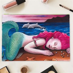 Mermaid 12 Cosmetic Bag (XXL) from ArtsNow.com Front