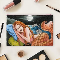 Mermaid 42 Cosmetic Bag (Large) from ArtsNow.com Back