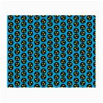 0059 Comic Head Bothered Smiley Pattern Small Glasses Cloth