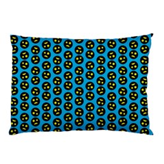 0059 Comic Head Bothered Smiley Pattern Pillow Case (Two Sides) from ArtsNow.com Front