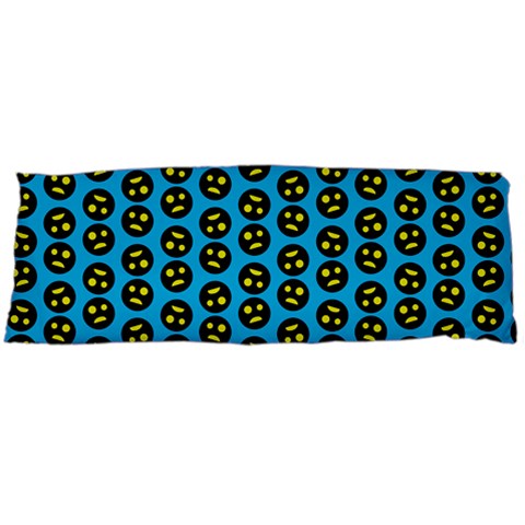 0059 Comic Head Bothered Smiley Pattern Body Pillow Case (Dakimakura) from ArtsNow.com Body Pillow Case