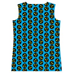 0059 Comic Head Bothered Smiley Pattern Women s Basketball Tank Top from ArtsNow.com Back